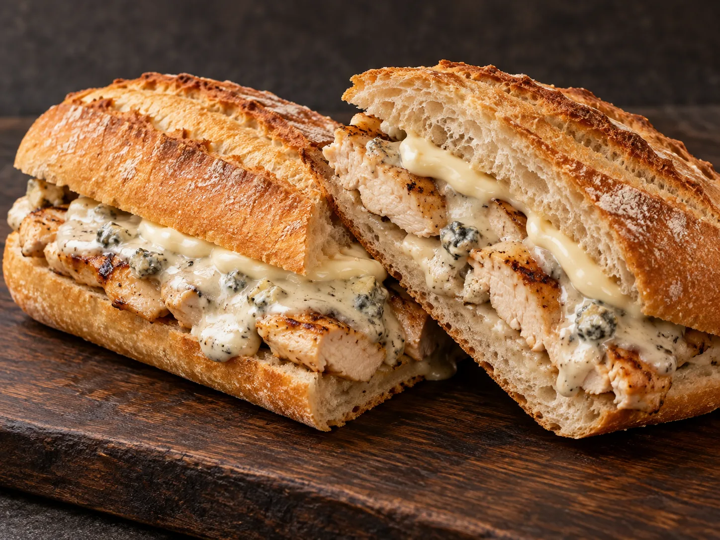 Bocadillo Pollo Azul